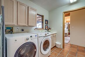 Serene Santa Fe Getaway w/ Hot Tub & Fireplace!