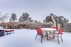 Serene Santa Fe Getaway w/ Hot Tub & Fireplace!