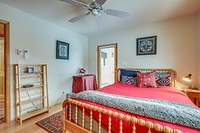 Serene Santa Fe Getaway w/ Hot Tub & Fireplace!