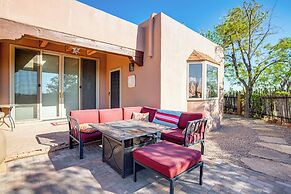 Serene Santa Fe Getaway w/ Hot Tub & Fireplace!
