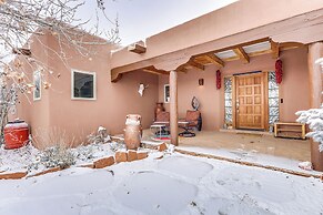 Serene Santa Fe Getaway w/ Hot Tub & Fireplace!