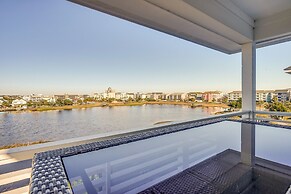 Lakefront Carolina Beach Townhome w/ 3 Balconies!