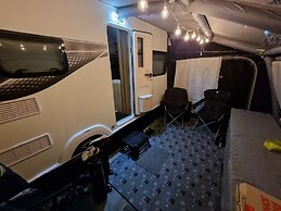 Brand new Touring Caravan Sited all Setup Ready