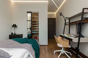 Deep Green Apartment by Renters