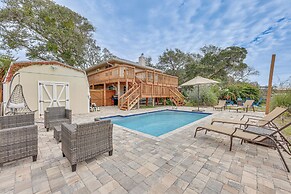 Canal-front St Augustine Home w/ Dock & Pool!