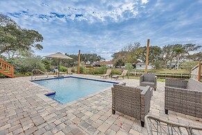 Canal-front St Augustine Home w/ Dock & Pool!