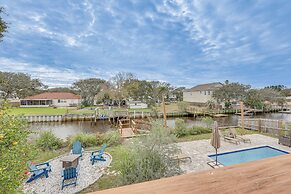 Canal-front St Augustine Home w/ Dock & Pool!