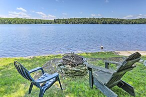 Rock Hill Home With Fire Pit on Wanaksink Lake!