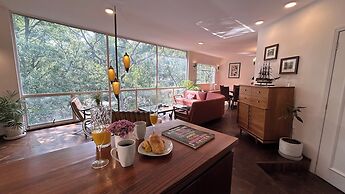 Edificio Art Deco en Roma Norte