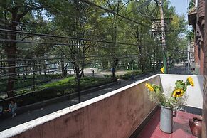 Edificio Art Deco en Roma Norte