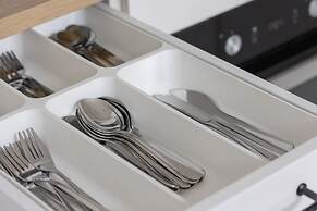 Subtle Grey Apartment by Renters