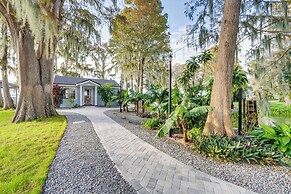 Hot Tub & Fire Pit: Lakefront Home on Lake Eloise