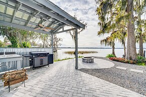 Hot Tub & Fire Pit: Lakefront Home on Lake Eloise