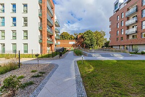 Aesthetic Deep Blue Apartment by Renters