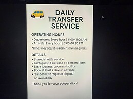 Sun Day Apartments free airport transfer