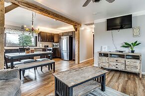 7 Mi to Depot District: Pet-friendly w/ Fire Pit