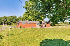 7 Mi to Depot District: Pet-friendly w/ Fire Pit