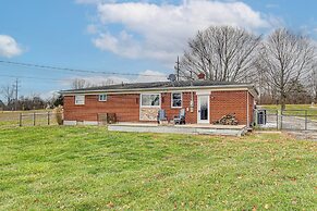 7 Mi to Depot District: Pet-friendly w/ Fire Pit