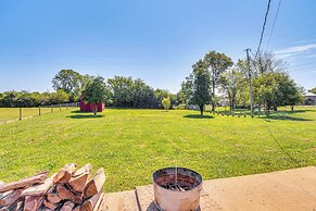 7 Mi to Depot District: Pet-friendly w/ Fire Pit