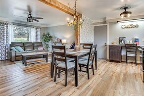 7 Mi to Depot District: Pet-friendly w/ Fire Pit