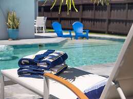 Steps to Beach Heated Pool Golf Cart Included