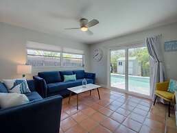 Steps to Beach Heated Pool Golf Cart Included