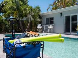 Steps to Beach Heated Pool Golf Cart Included