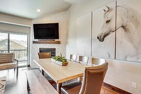 Park City Townhome w/ Hot Tub & Mountain Views!