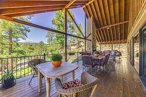 Scenic Ruidoso Escape w/ Hot Tub & Mountain View!