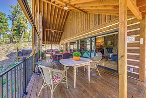 Scenic Ruidoso Escape w/ Hot Tub & Mountain View!