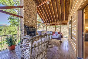 Scenic Ruidoso Escape w/ Hot Tub & Mountain View!