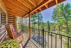 Scenic Ruidoso Escape w/ Hot Tub & Mountain View!