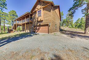 Scenic Ruidoso Escape w/ Hot Tub & Mountain View!