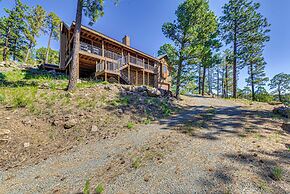 Scenic Ruidoso Escape w/ Hot Tub & Mountain View!