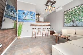 Copper Crib Blocks to Beach