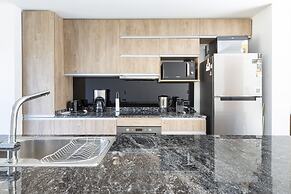 Casa con parrilla en complejo privado