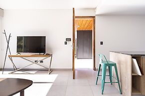 Casa con parrilla en complejo privado