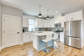 Oak Island Coastal Home w/ Covered Deck!