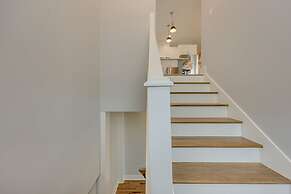 Oak Island Coastal Home w/ Covered Deck!