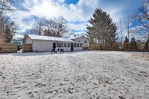 Home w/ Fire Pit & Sunroom: 9 Mi to Downtown Akron