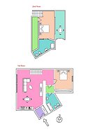 Lavish And Chic Duplex Apartment for Families and Couples