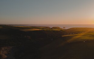 Stunning Cornish Tipi With sea Views