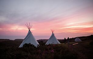 Stunning Cornish Tipi With sea Views