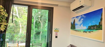 A504-penthouse Forest View 1br1bathnice Bath Tub