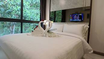 A504-penthouse Forest View 1br1bathnice Bath Tub