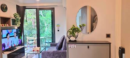 A504-penthouse Forest View 1br1bathnice Bath Tub