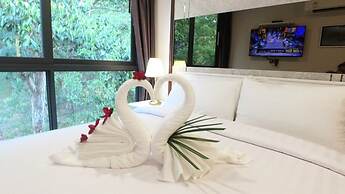 A504-penthouse Forest View 1br1bathnice Bath Tub