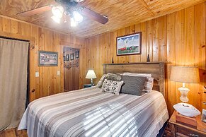 Georgia Lakefront Cabin w/ Fire Pit + Grills!