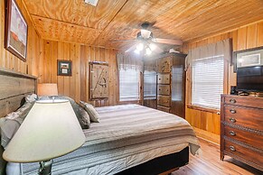 Georgia Lakefront Cabin w/ Fire Pit + Grills!