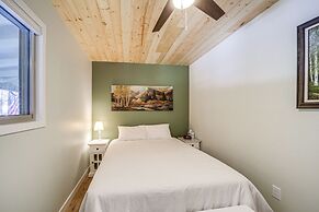 Deck & Fire Pit: Modern Munds Park Retreat!